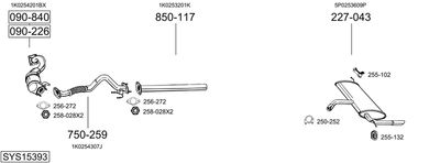 BOSAL SYS15393