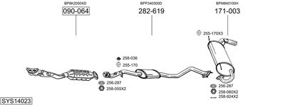 BOSAL SYS14023