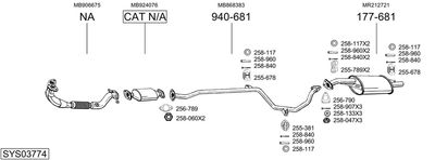 BOSAL SYS03774