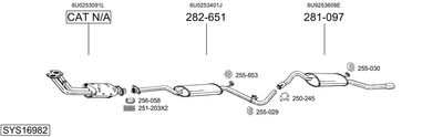 BOSAL SYS16982