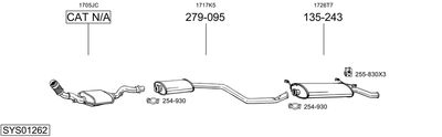 BOSAL SYS01262