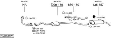 BOSAL SYS00820