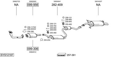 BOSAL SYS12187