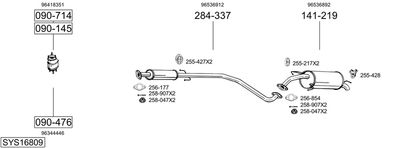 BOSAL SYS16809