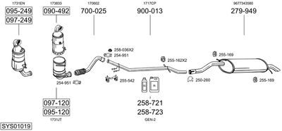 BOSAL SYS01019