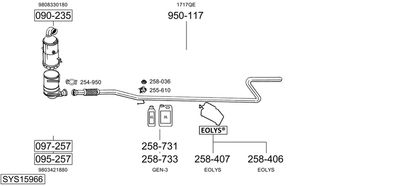 BOSAL SYS15966