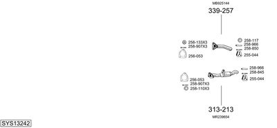 BOSAL SYS13242