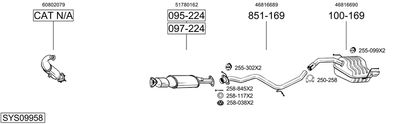BOSAL SYS09958
