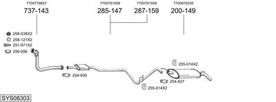 BOSAL SYS08303