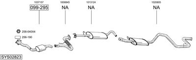 BOSAL SYS02823 BOSAL SYS02823