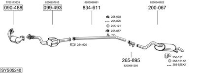 BOSAL SYS05240
