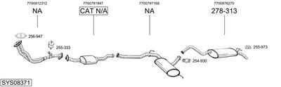 BOSAL SYS08371