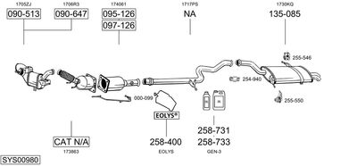 BOSAL SYS00980