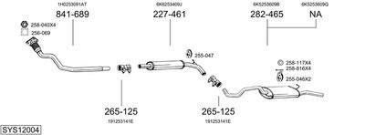 BOSAL SYS12004