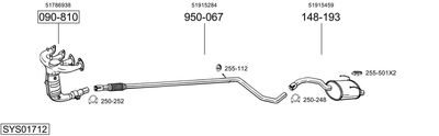 BOSAL SYS01712 BOSAL SYS01712