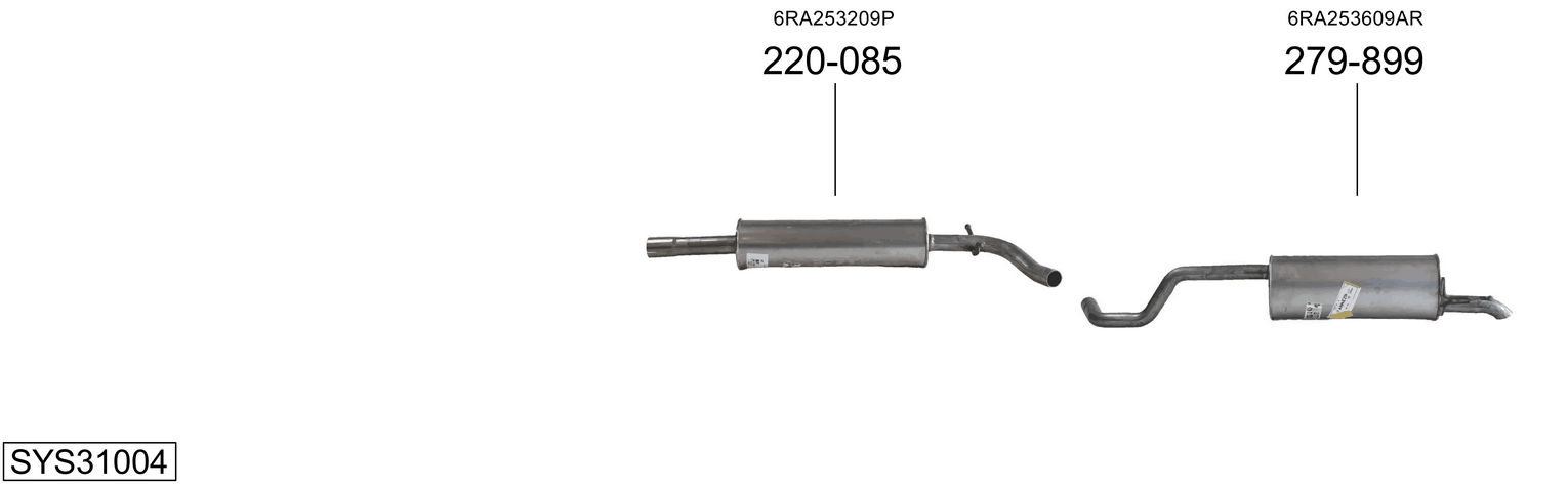 BOSAL SYS31004