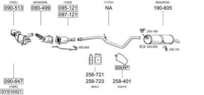 BOSAL SYS10421