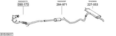 BOSAL SYS15017