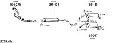 BOSAL SYS21444