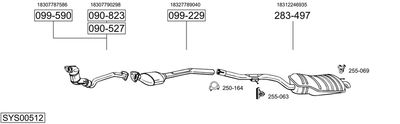 BOSAL SYS00512