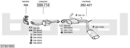 BOSAL SYS01600 BOSAL SYS01600