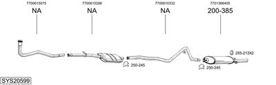 BOSAL SYS20599