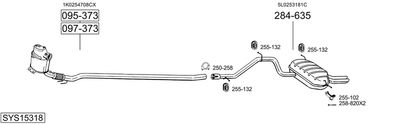 BOSAL SYS15318