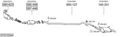 BOSAL SYS10344