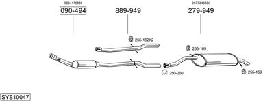 BOSAL SYS10047