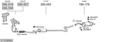 BOSAL SYS08960