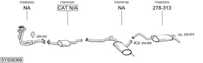 BOSAL SYS08368