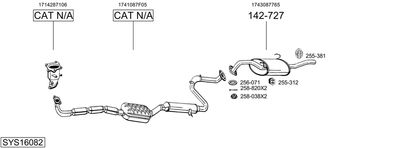 BOSAL SYS16082