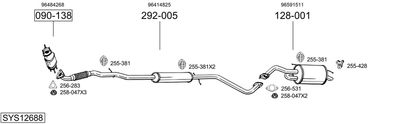 BOSAL SYS12688