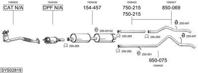 BOSAL SYS02819