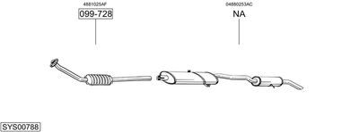 BOSAL SYS00788
