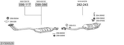 BOSAL SYS00529