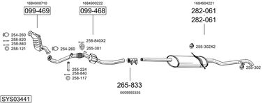 BOSAL SYS03441