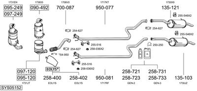 BOSAL SYS05152