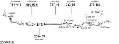 BOSAL SYS18718