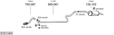 BOSAL SYS11463