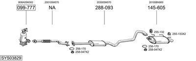 BOSAL SYS03829