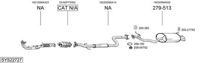BOSAL SYS22727