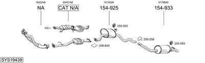 BOSAL SYS19438 BOSAL SYS19438