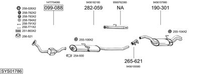 BOSAL SYS01786