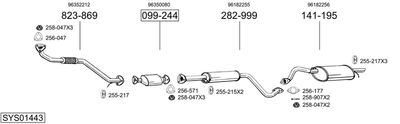 BOSAL SYS01443
