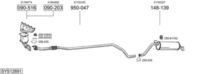 BOSAL SYS12891