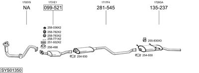 BOSAL SYS01350