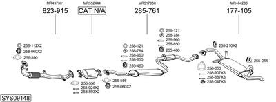 BOSAL SYS09148