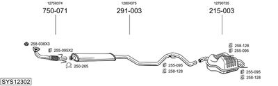 BOSAL SYS12302