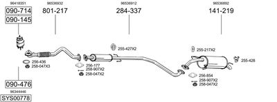 BOSAL SYS00778